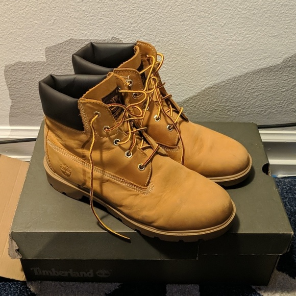Authentic Timberland Work Boots womens size 8.5 - Picture 1 of 4